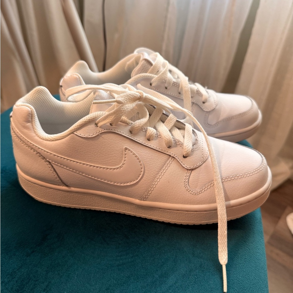 Nike Classic White Lace-Up Sneakers